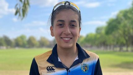 Mariana Martínez Selección Argentina de Crícquet femenino.