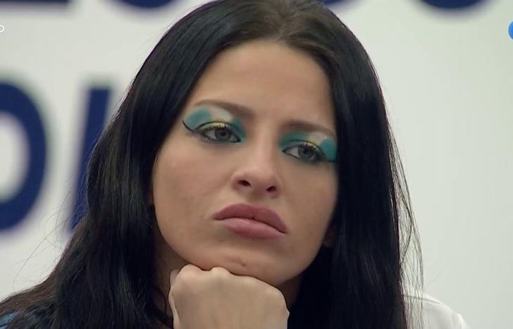 Chiara, muy nerviosa en Gran Hermano.