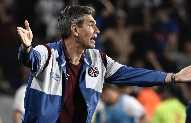 Mauricio Pellegrino no quedó conforme con el juego de Lanús.