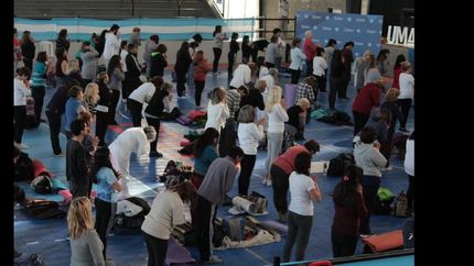 el evento ya se había realizado el año pasado para festejar el día internacional del yoga. el evento ya se había realizado el año pasado para festejar el día internacional del yoga.