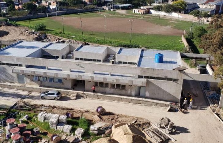 La Dirección Provincial de Arquitectura realiza los trabajos.