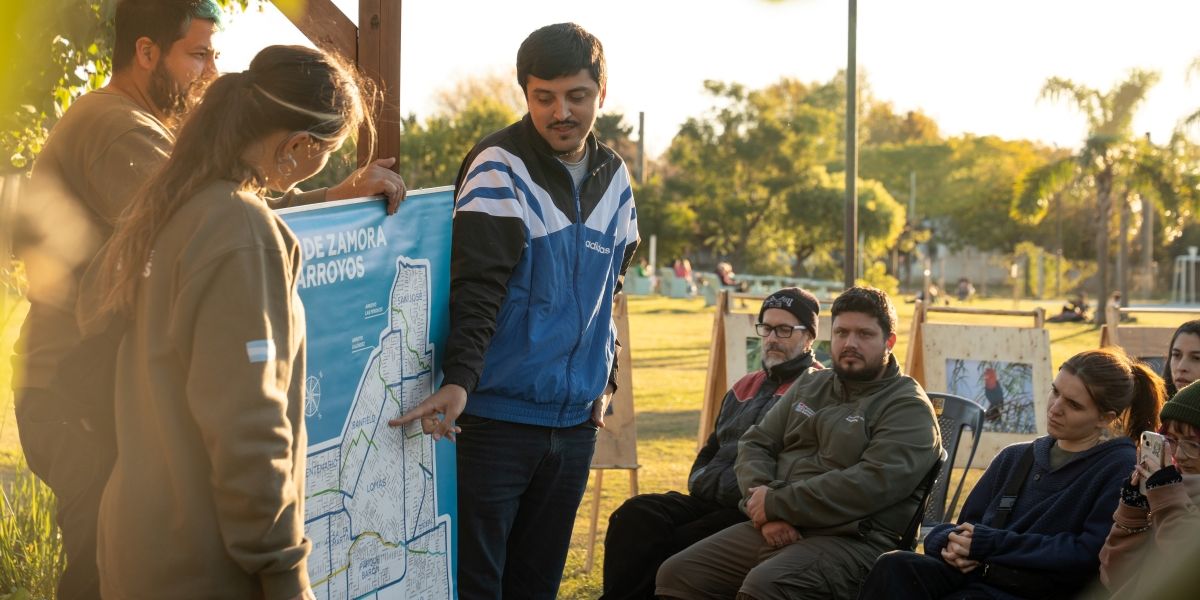 Hicieron un encuentro en Parque Finky para sumar nuevos aportes al proyecto.
