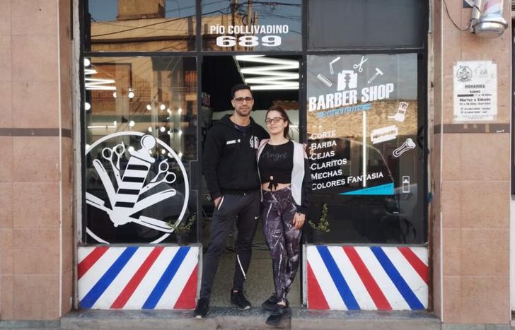 En noviembre cumple dos años de abrir su propio negocio en Temperley. Contó que su pareja Luciana fue y es su gran pilar.