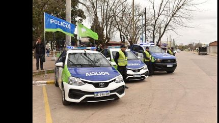 peron: sumaron nuevos moviles policiales