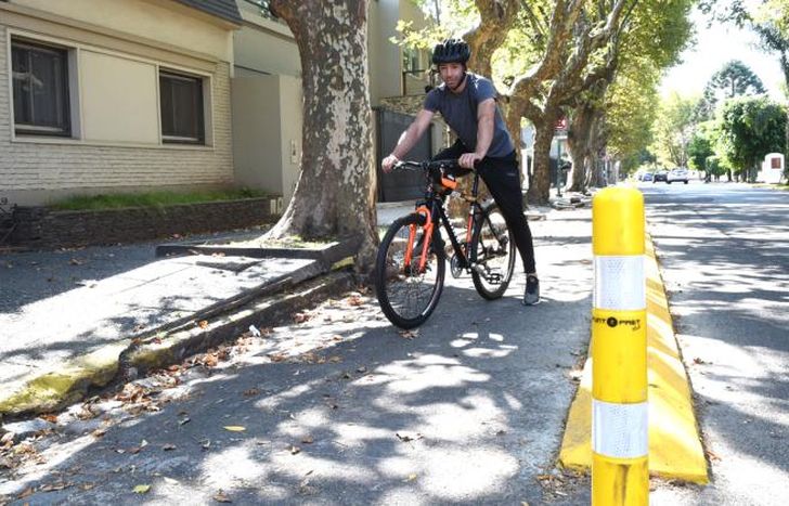 Los ciclistas se sienten más seguros con las ciclovías.
