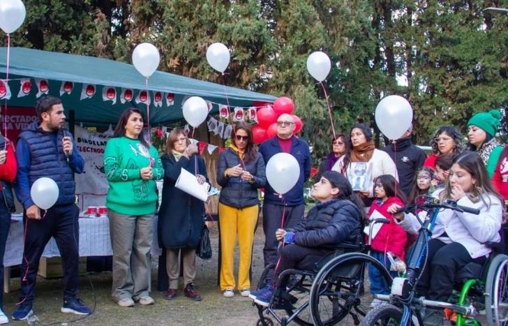 Habrá una suelta de globos en memoria de los electrodependientes que ya no están.