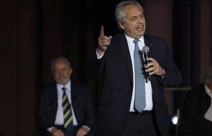 Alberto también recordó a los desaparecidos.