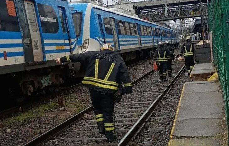 Terrible tragedia en la estación de Lomas.