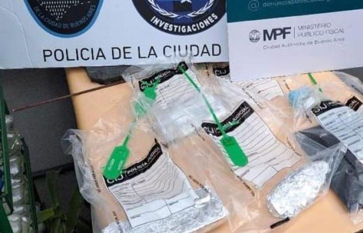 Lo incautado.