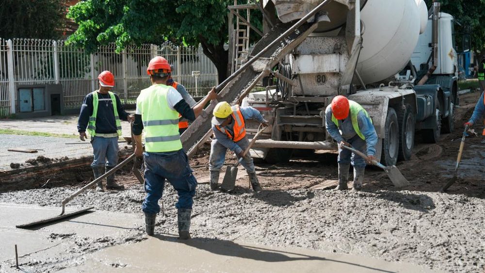 Los trabajos se hacen para dar resistencia y duración a las calles.