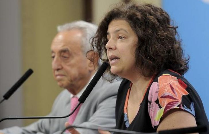 Carla Vizzotti asumió ayer como ministra de Salud.