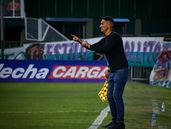 Leonardo Lemos dand indicaciones en Caballito. Leonardo Lemos dand indicaciones en Caballito.