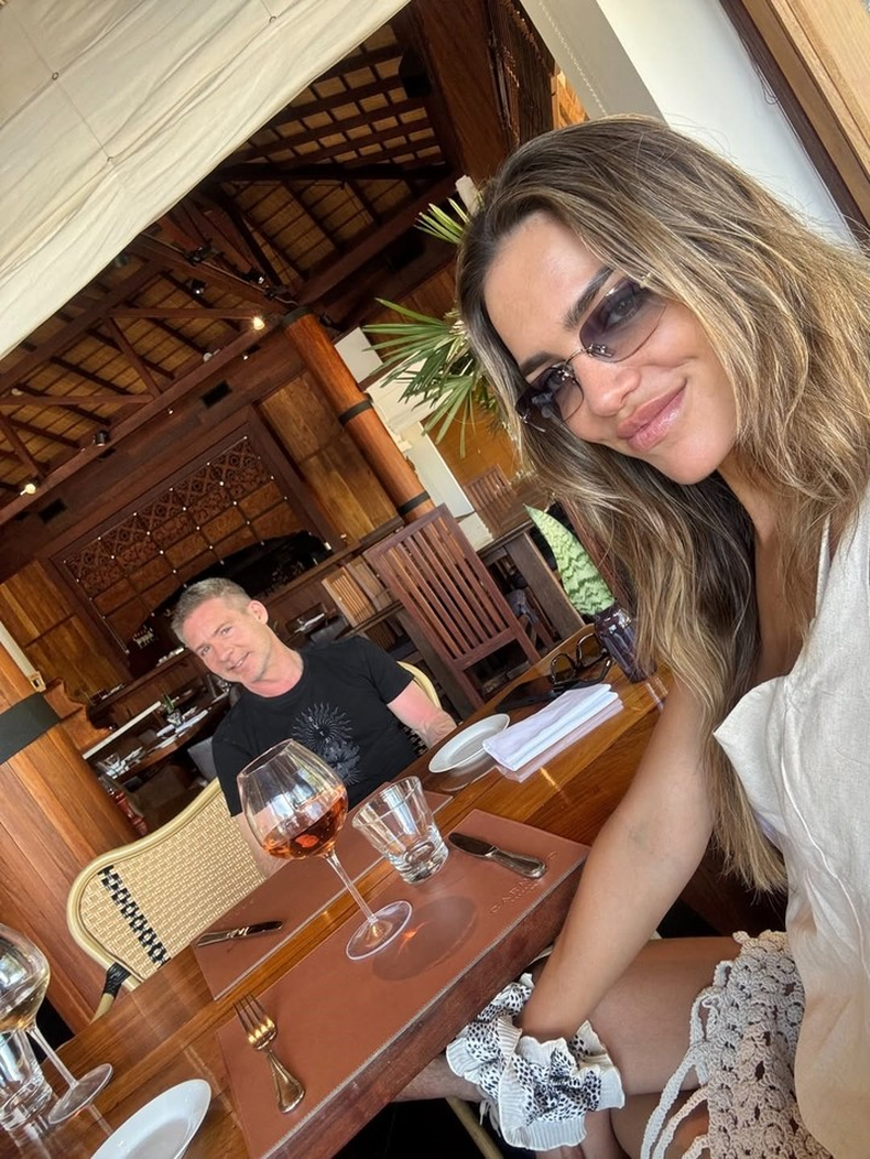 Adrian Suar y Rocio Robles, juntos desde hace dos años. 