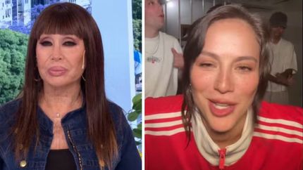 Moria Casán contra Flor Vigna.&nbsp;