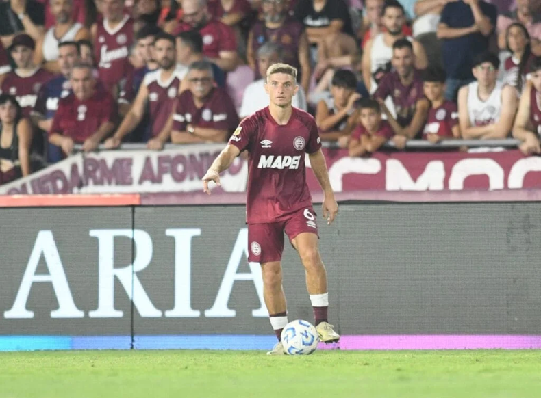 Sasha Marcich analizó el partido de Lanús.