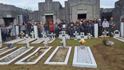 El homenaje contó con una gran concurrencia por parte de la comunidad lomense. El homenaje contó con una gran concurrencia por parte de la comunidad lomense.