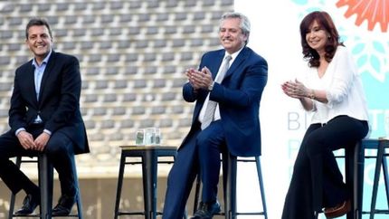 cristina, massa y alberto inauguran este domingo el gasoducto