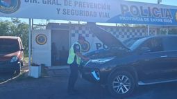 La camioneta incautada al vecino de Lomas de Zamora.