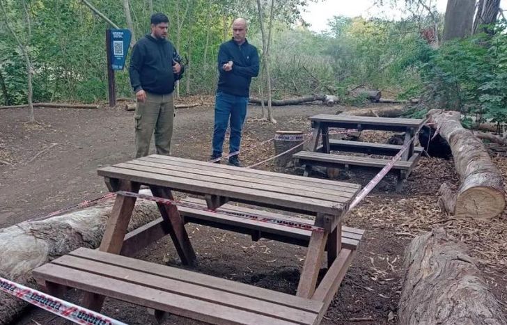 Estamos armando una nueva zona de descanso.