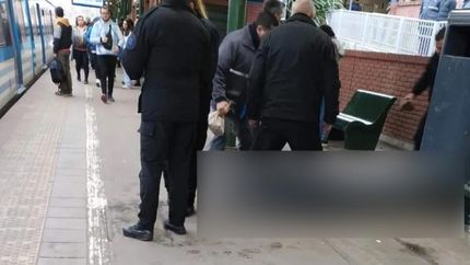 El hombre falleció en el andén de la estación Llavallol.