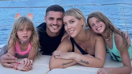 Diario La Unión | Mauro Icari y Wanda Nara, con sus hijas.