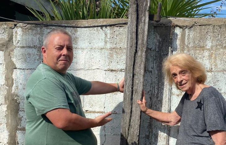 El quebracho se mantiene en el mismo lugar en el que fue encontrado.