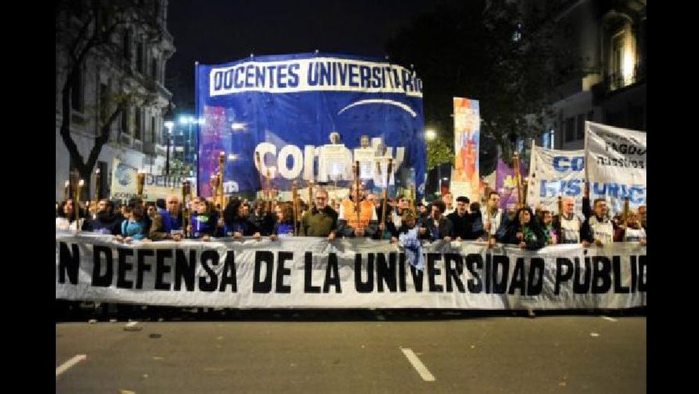 Protesta universitaria: marcharán desde Congreso a Plaza de Mayo