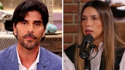 Juan Darthés y Agostina Paéz. Juan Darthés y Agostina Paéz.