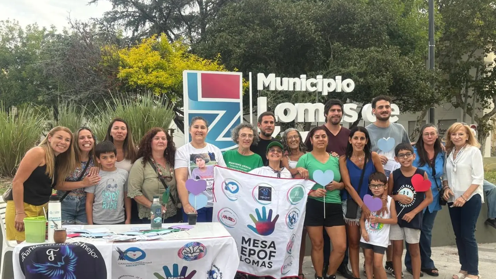 Una nueva jornada en Lomas para concientizar e informar a la comunidad.