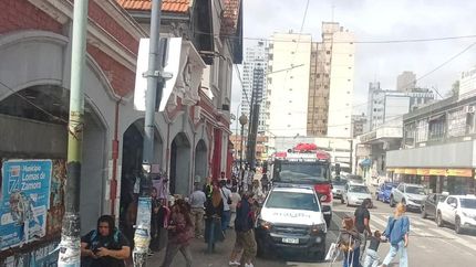 Conmoción en la estación de Lomas.