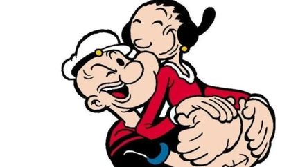 Popeye y Olivia.