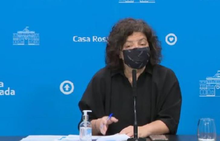 Vizzotti descartó el pase sanitario en las escuelas.