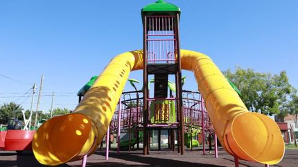 La plaza ya está lista para ser disfrutada.