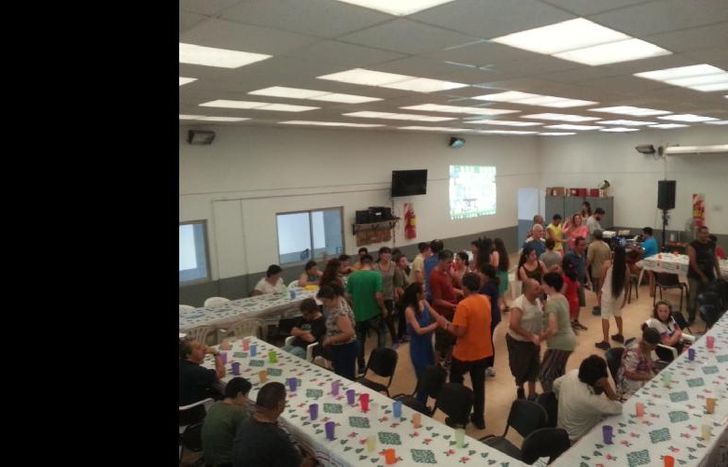 el encuentro fue en las instalaciones de frías 1115.