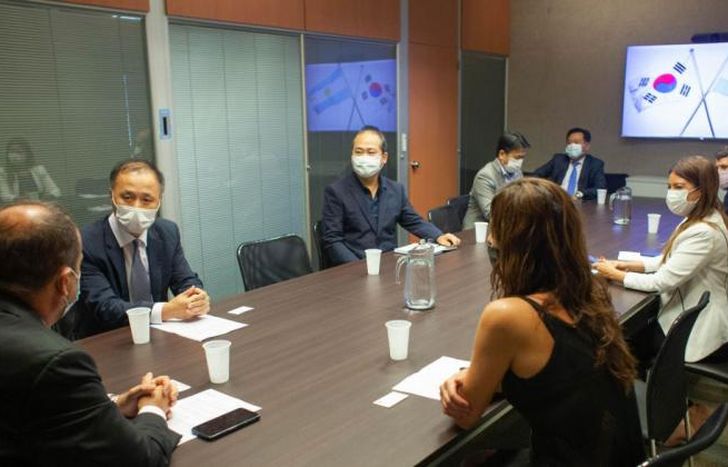 El cónsul coreano agradeció la búsqueda.