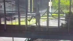 La mujer fue vista por el Centro de Monitoreo de Lomas de Zamora.