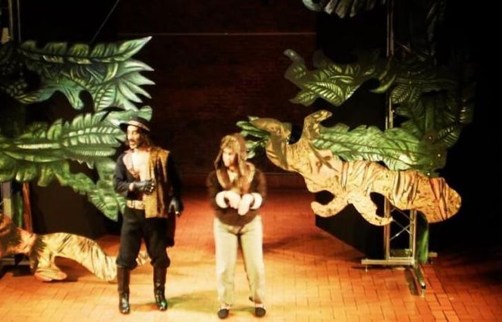 La obra, en escena.