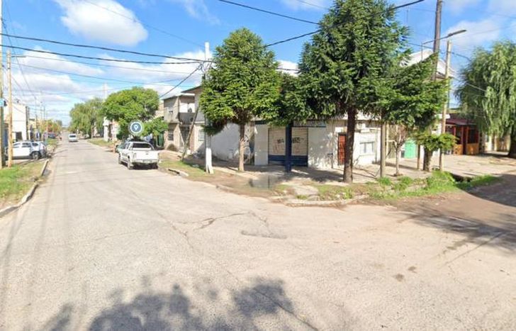 La esquina de Intendente Turner y Campoamor, en Budge.