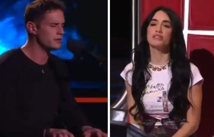 Lucio Casella y Lali Espósito, dos banfileños en La Voz Argentina.