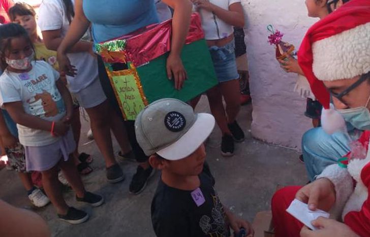 Estuvo presente Papá Noel.