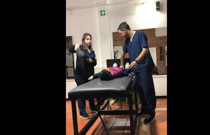 en el lugar se brindan servicios a niños con discapacidad.