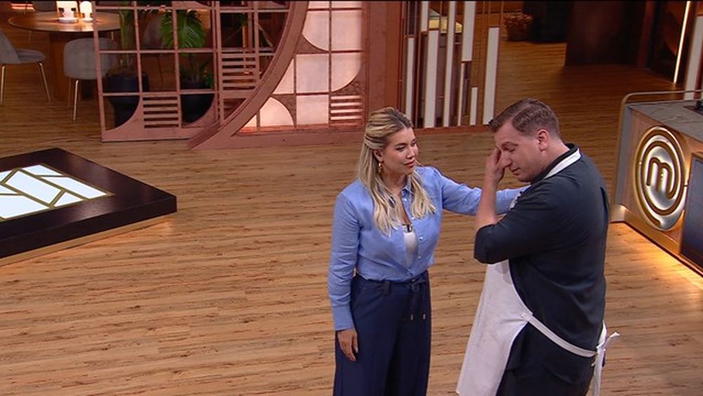 Wanda Nara lo contuvo a Maxi López en MasterChef Celebrity.&nbsp;