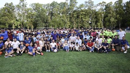Autoridades y deportistas locales estuvieron en la apertura.
