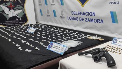 Elementos incautados en el allanamiento al búnker de drogas.