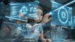 Con una animación futurista, el Municipio anunció la incorporación de la IA a la gestión.
