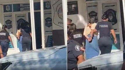 La acusada fue detenida por todas las denuncias.