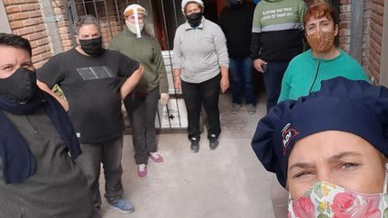 La comunidad de la parroquia espera poder reabrir el merendero.