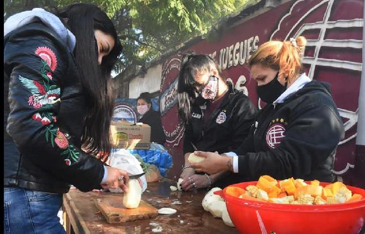 El espacio cuadriplicó su labor solidaria durante la cuarentena.