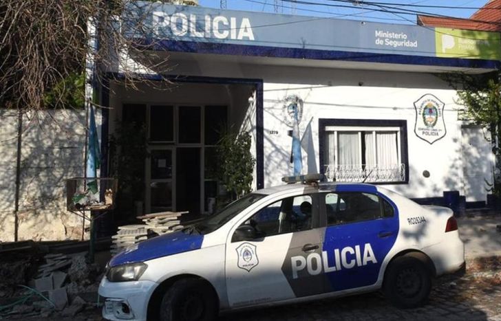 El delincuente fue llevado a la Comisaría de Banfield.