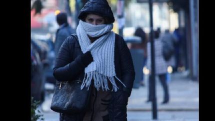 el invierno llegó con todo.